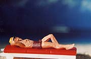 john in brown trunks