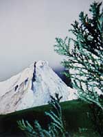 snowy mountain