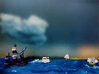stormy sea